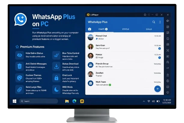 WhatsApp Plus on PC