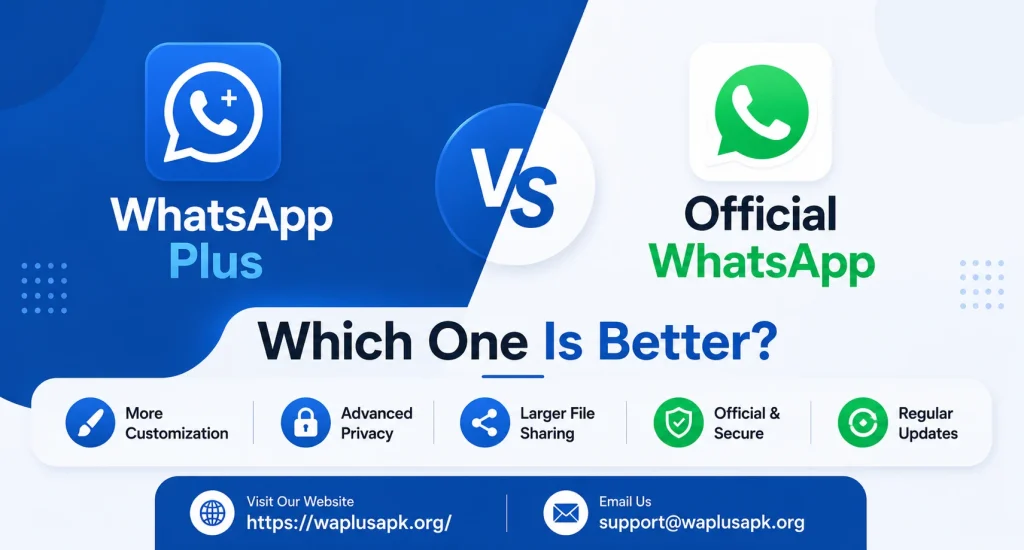WhatsApp Plus vs Official WhatsApp Which One Is Better